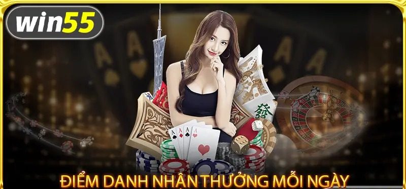 Điểm danh nhận thưởng mỗi ngày