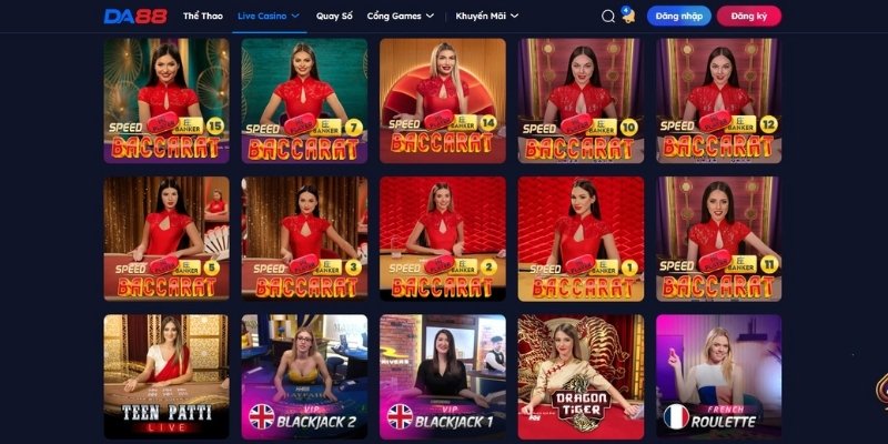 Casino DA88 - Thương Hiệu Uy Tín Mới Đến Từ Châu Âu